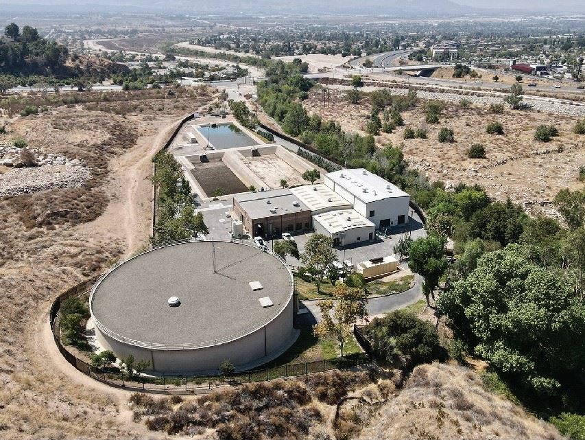 Plant 134 overlooking the Inland Empire valley 
